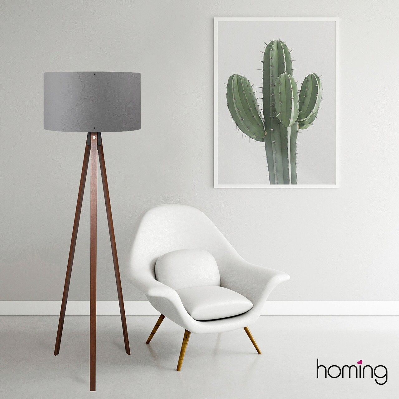 Lampadar, Opviq, 780SGN3489, Gri - imagine 5